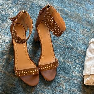 Chic Brown Studded Heels 
Ulla Johnson